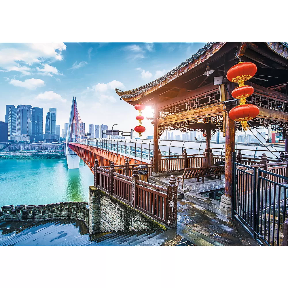 Puzzle trefl 1000 chongqping china [2]