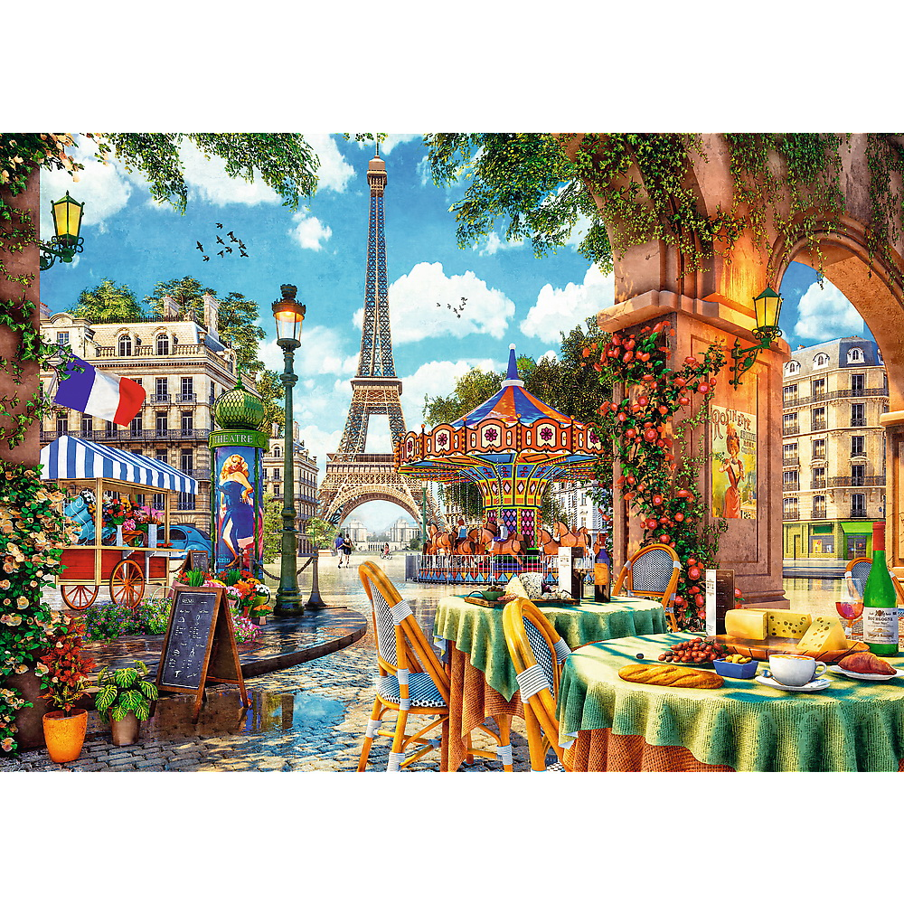 Puzzle trefl 1000 dimineata pariziana [2]