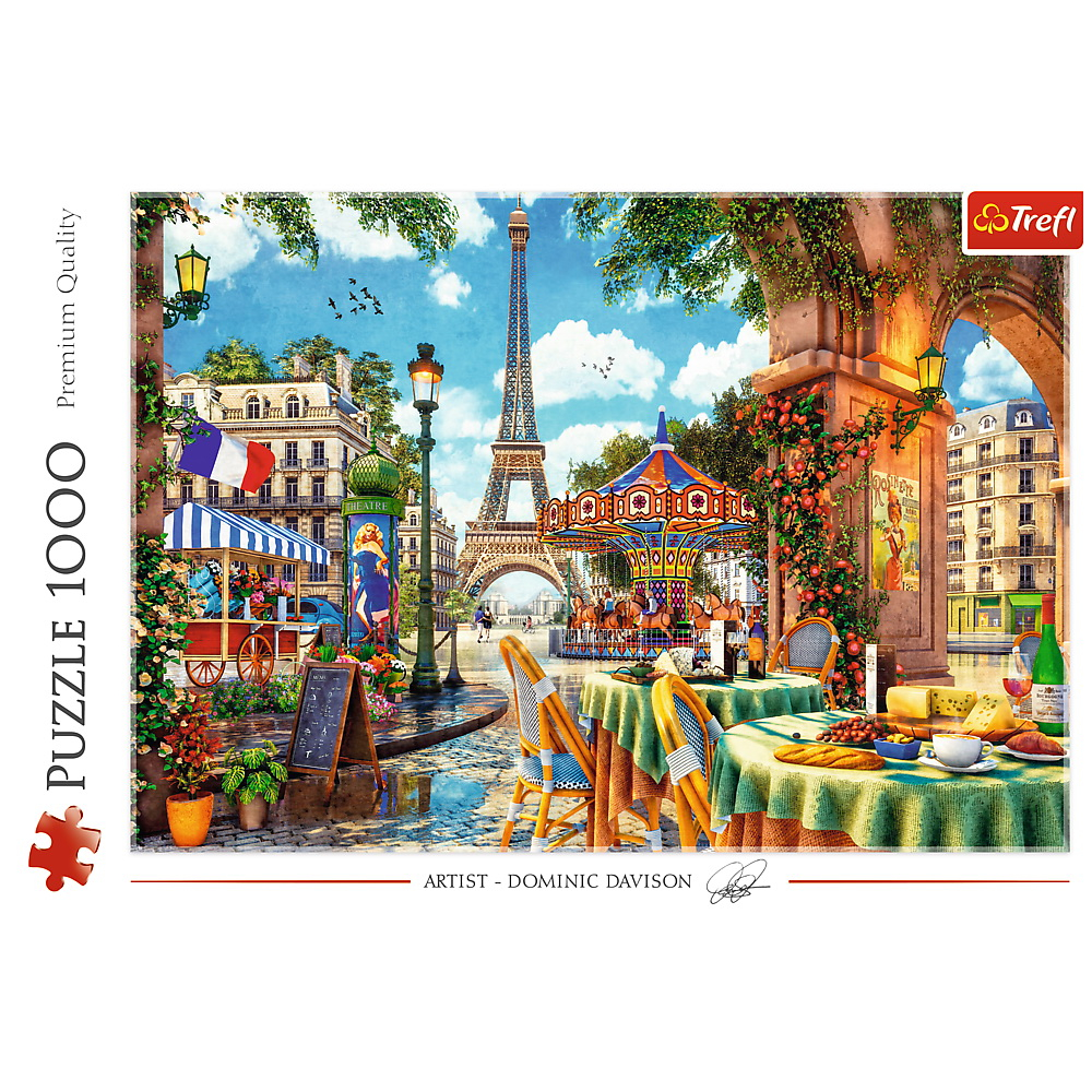 Puzzle trefl 1000 dimineata pariziana [3]