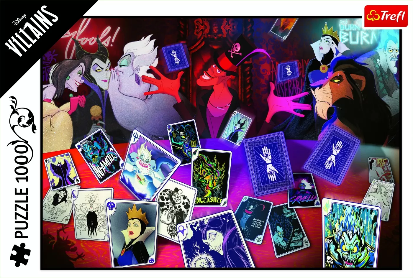 Puzzle trefl 1000 disney villains doar cartile bune [3]