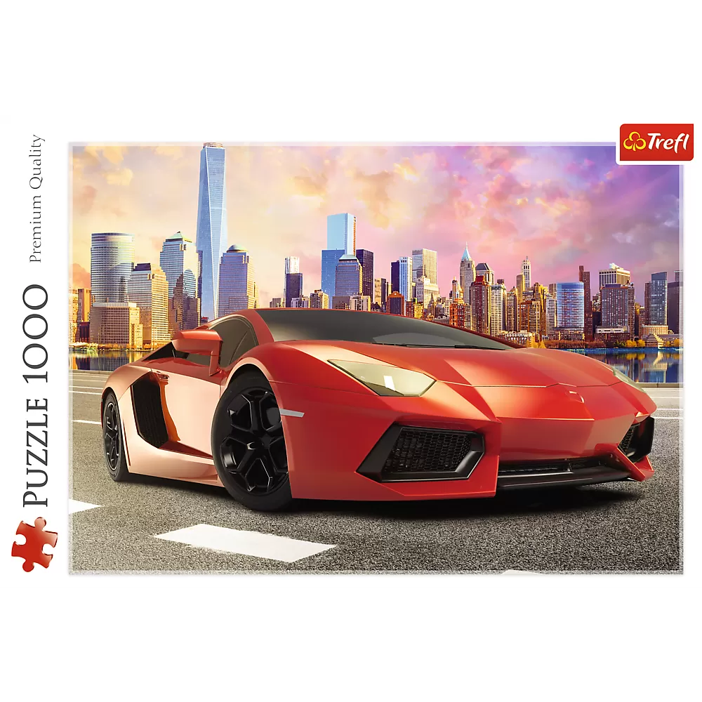 Puzzle trefl 1000 lamborghini rosu [3]