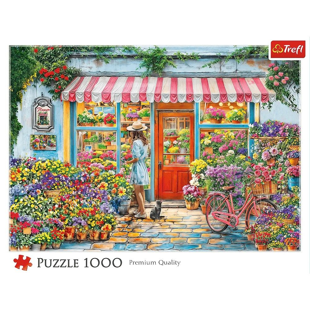 Puzzle trefl 1000 magazin de flori copii varsta 12 ani - +15 ani [3]