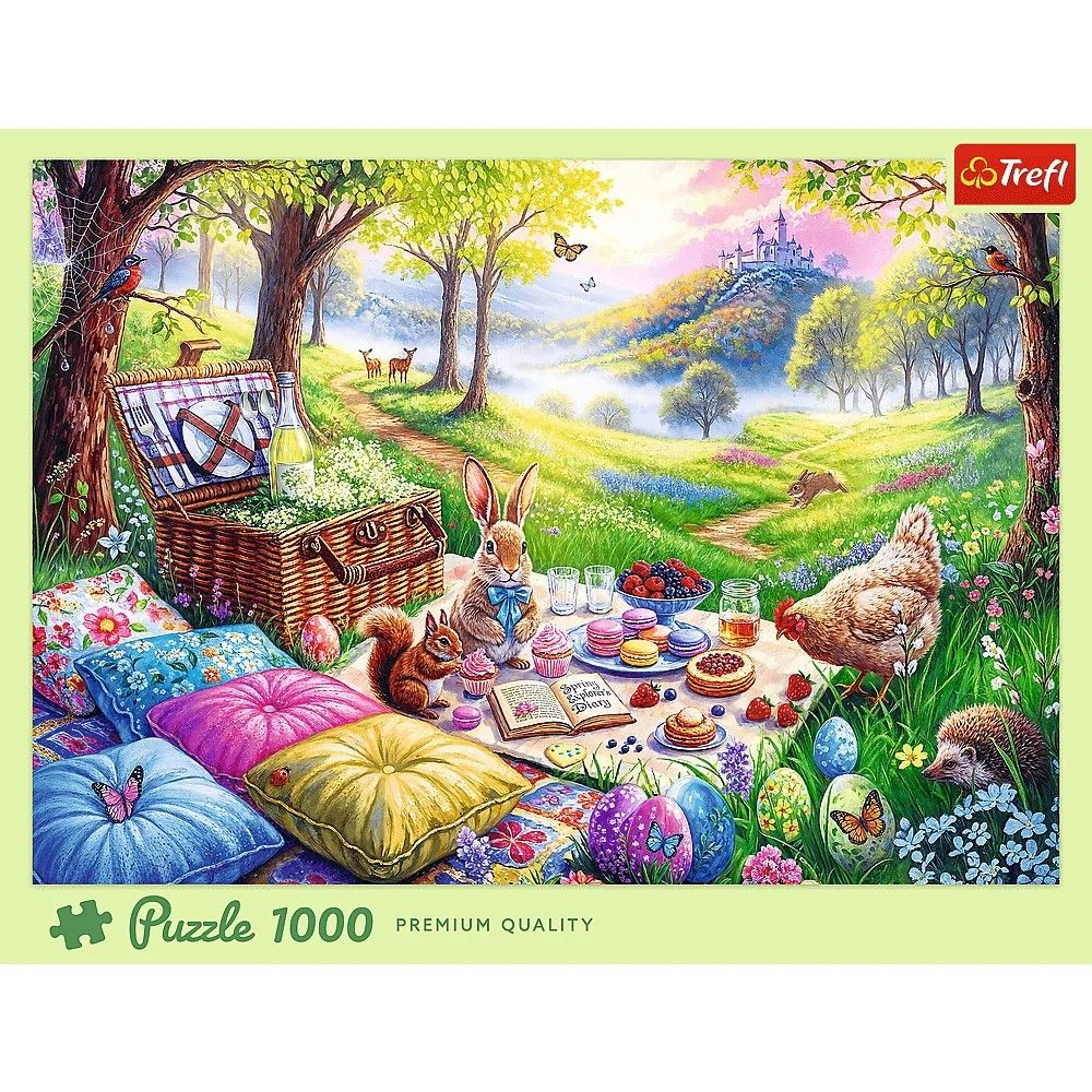 Puzzle trefl 1000 picnic in pajiste copii varsta 12 ani - +15 ani [3]