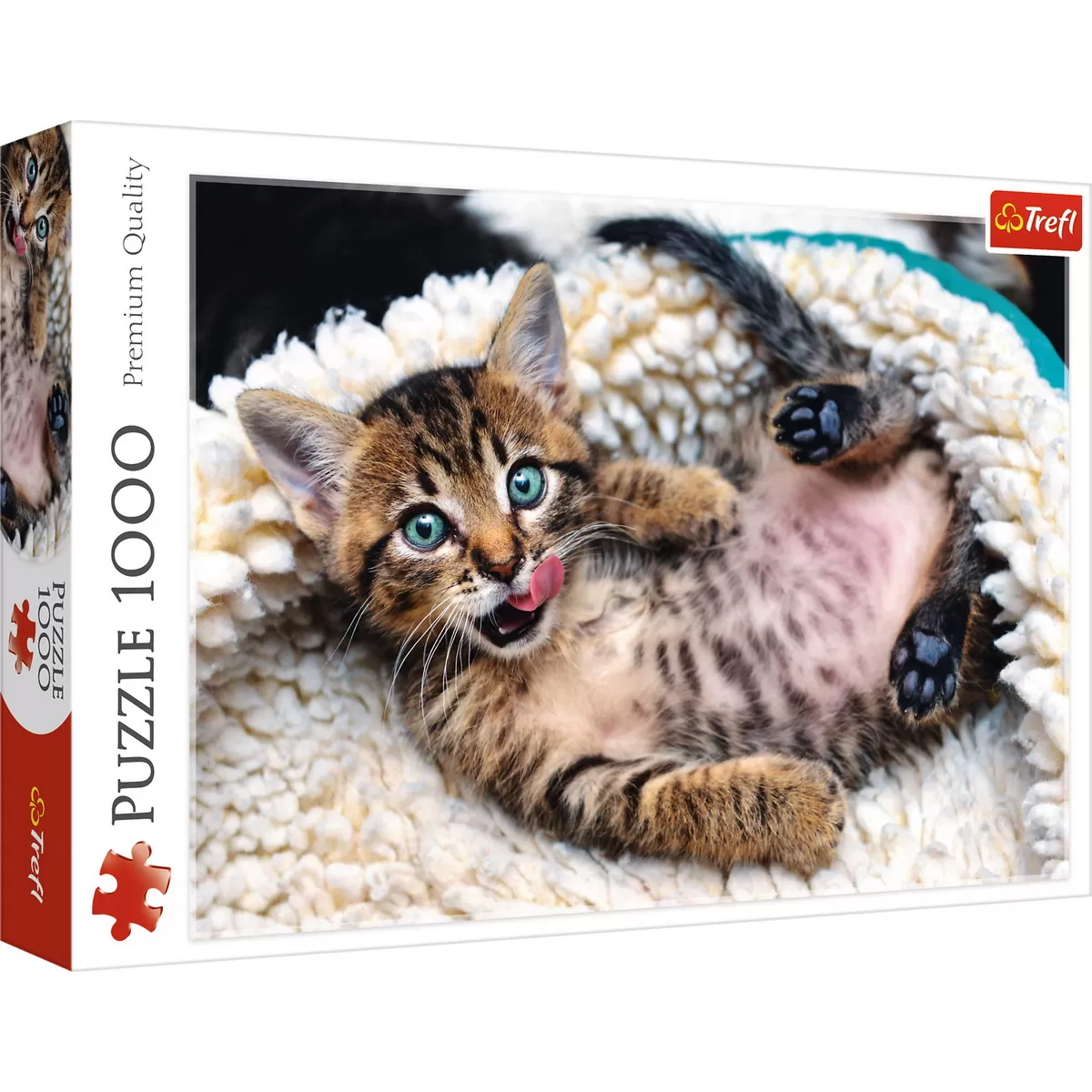 Puzzle trefl 1000 pisicuta vesela [1]