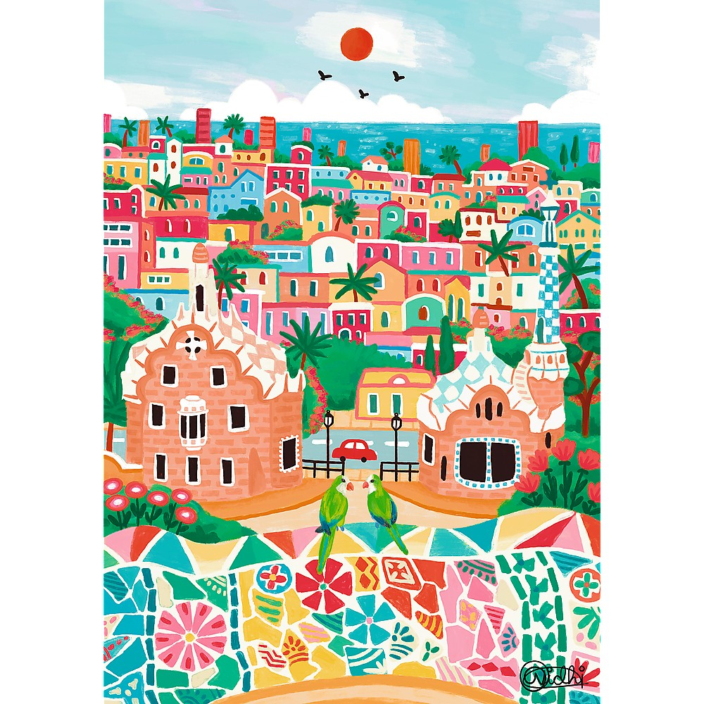 Puzzle trefl 1000 premium plus barcelona spania [2]