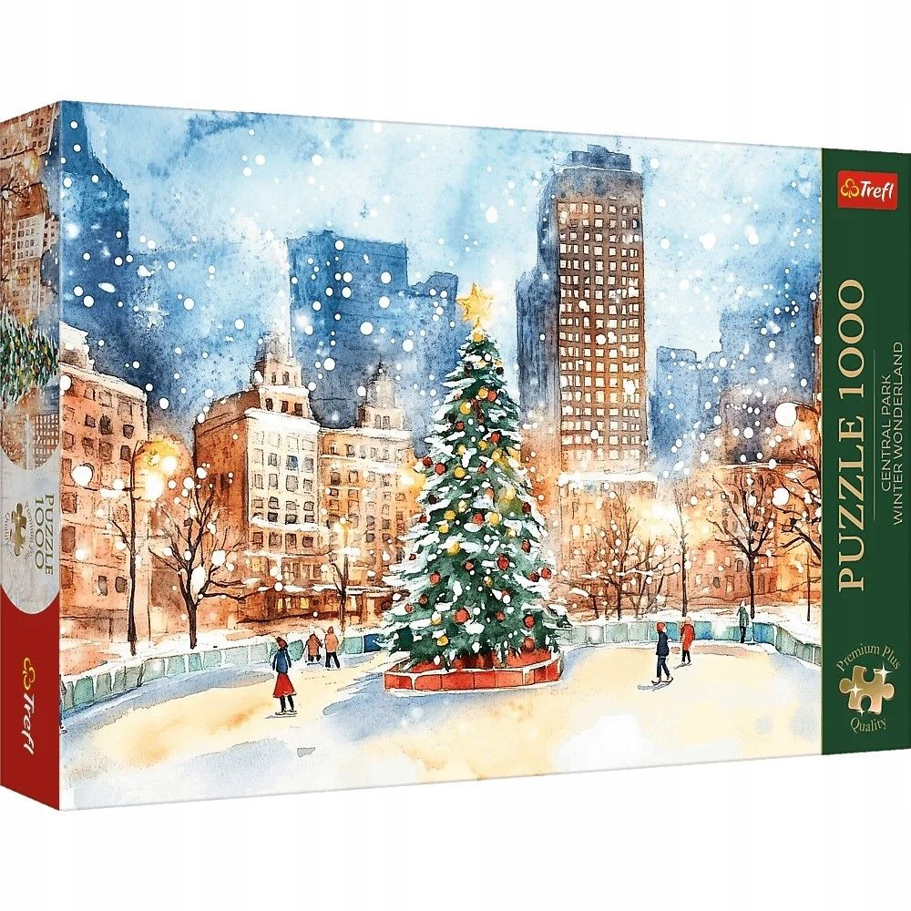 Puzzle trefl 1000 premium plus central park usa winter wonderland  [1]