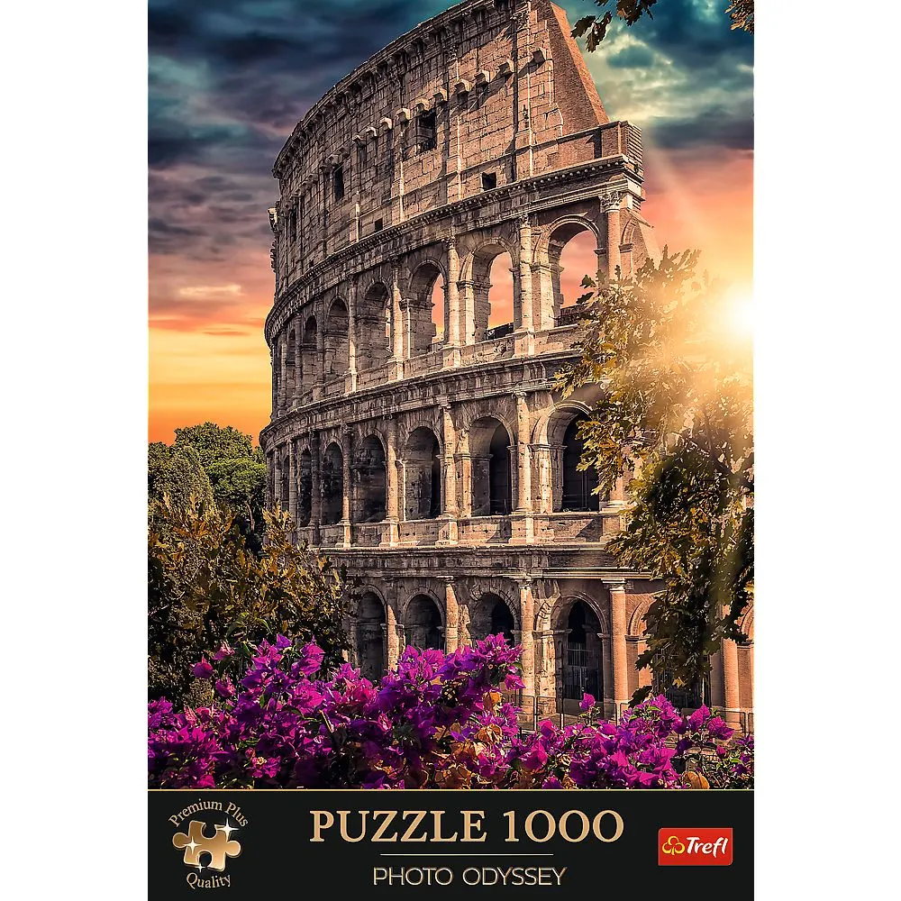 Puzzle trefl 1000 premium plus colosseum amfiteatrul din roma, copii varsta 12 ani pana la +15 ani [3]