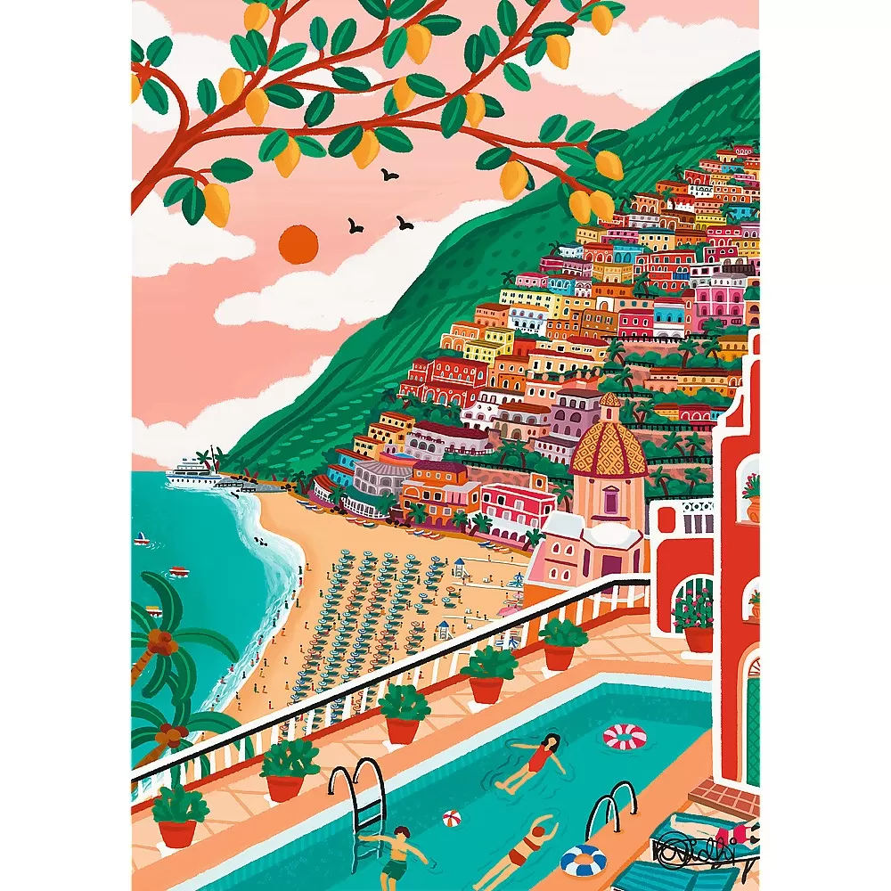 Puzzle trefl 1000 premium plus positano italia [2]