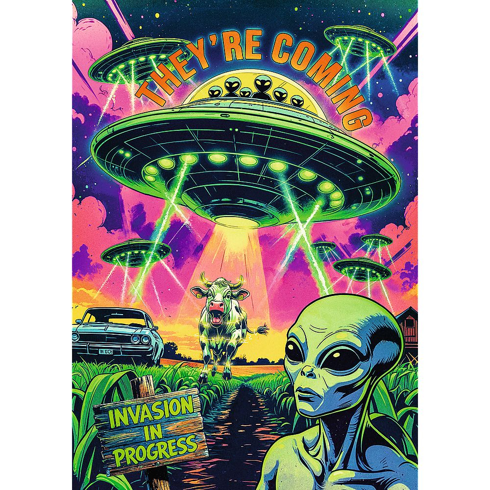 Puzzle trefl 1000 premium plus sala groazei ozn-uri [2]