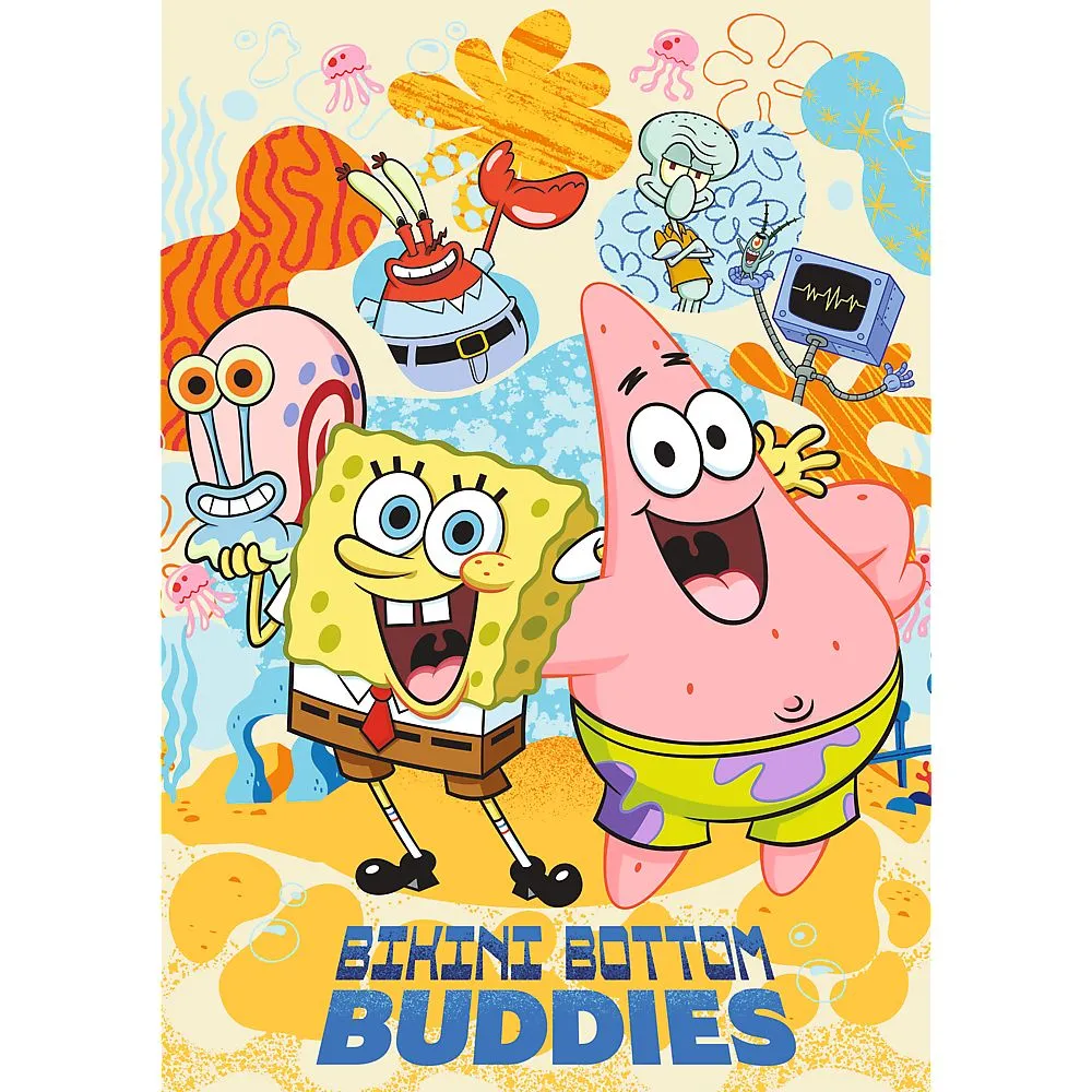 Puzzle trefl 1000 premium plus spongebob squarepants , copii varsta 12 ani pana la +15 ani [2]