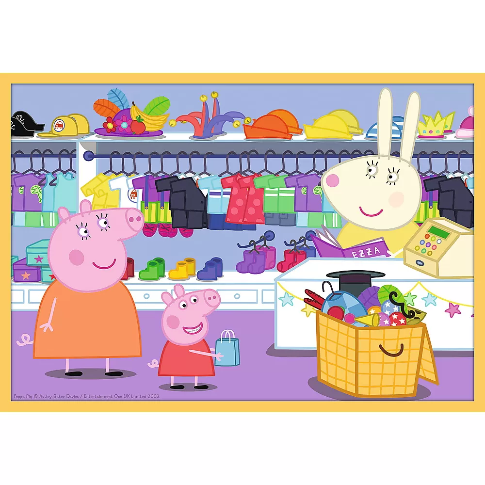 Puzzle trefl 10in1 intalneste-o pe peppa pig [4]