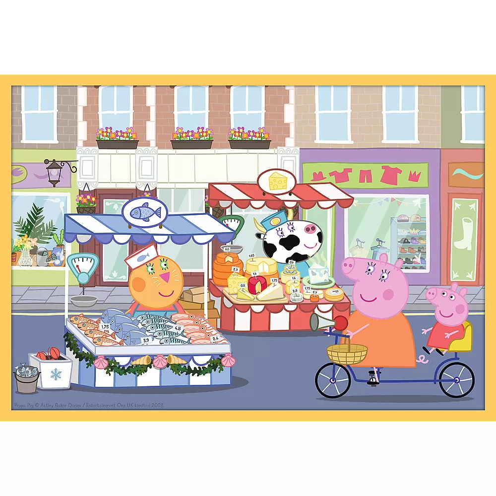 Puzzle trefl 10in1 intalneste-o pe peppa pig [3]