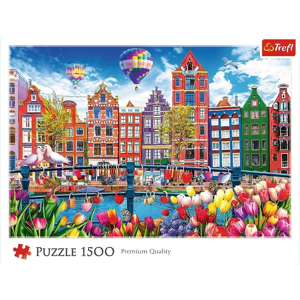 Puzzle trefl 1500 amsterdam colorat copii varsta 11 ani - +15 ani [3]