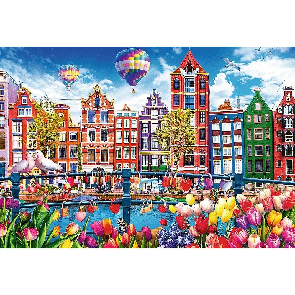 Puzzle trefl 1500 amsterdam colorat copii varsta 11 ani - +15 ani [2]