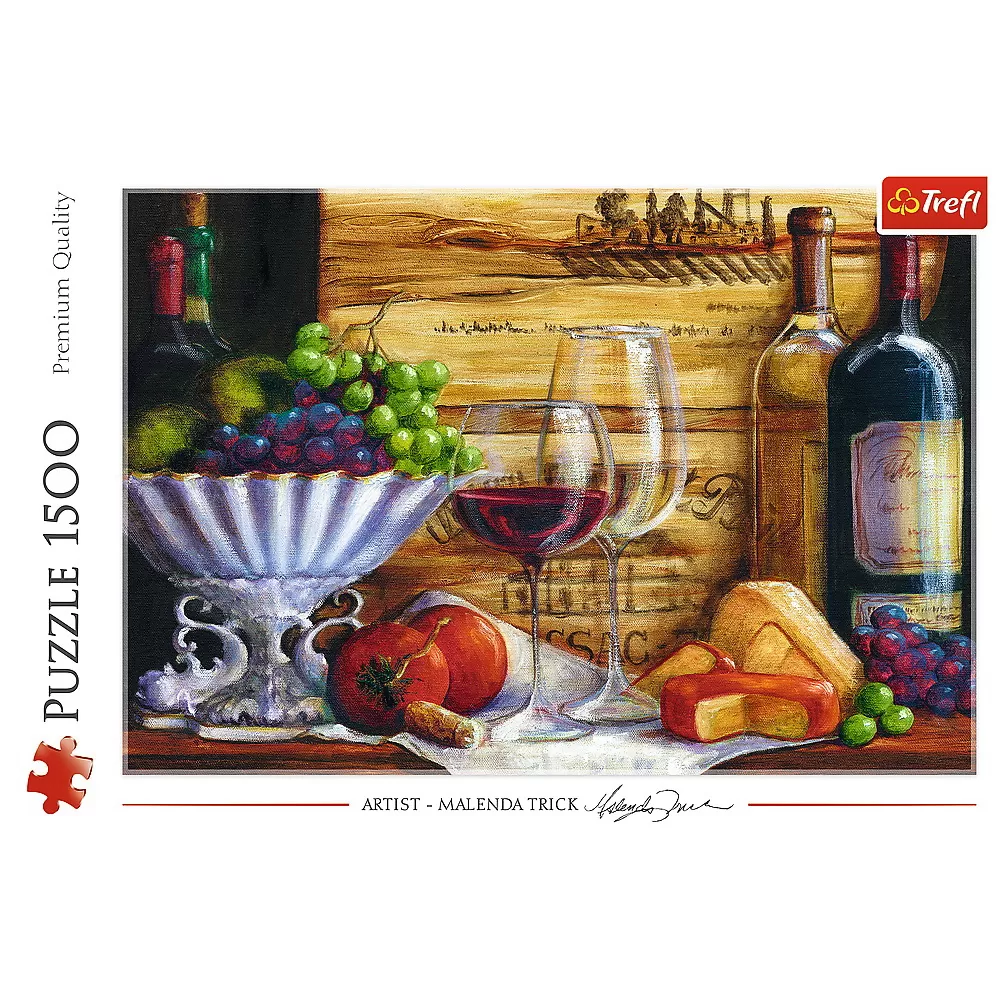 Puzzle trefl 1500  malenda trick arta vinului [3]