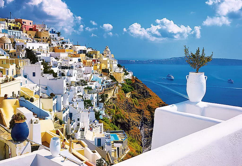 Puzzle trefl 1500 santorini [2]