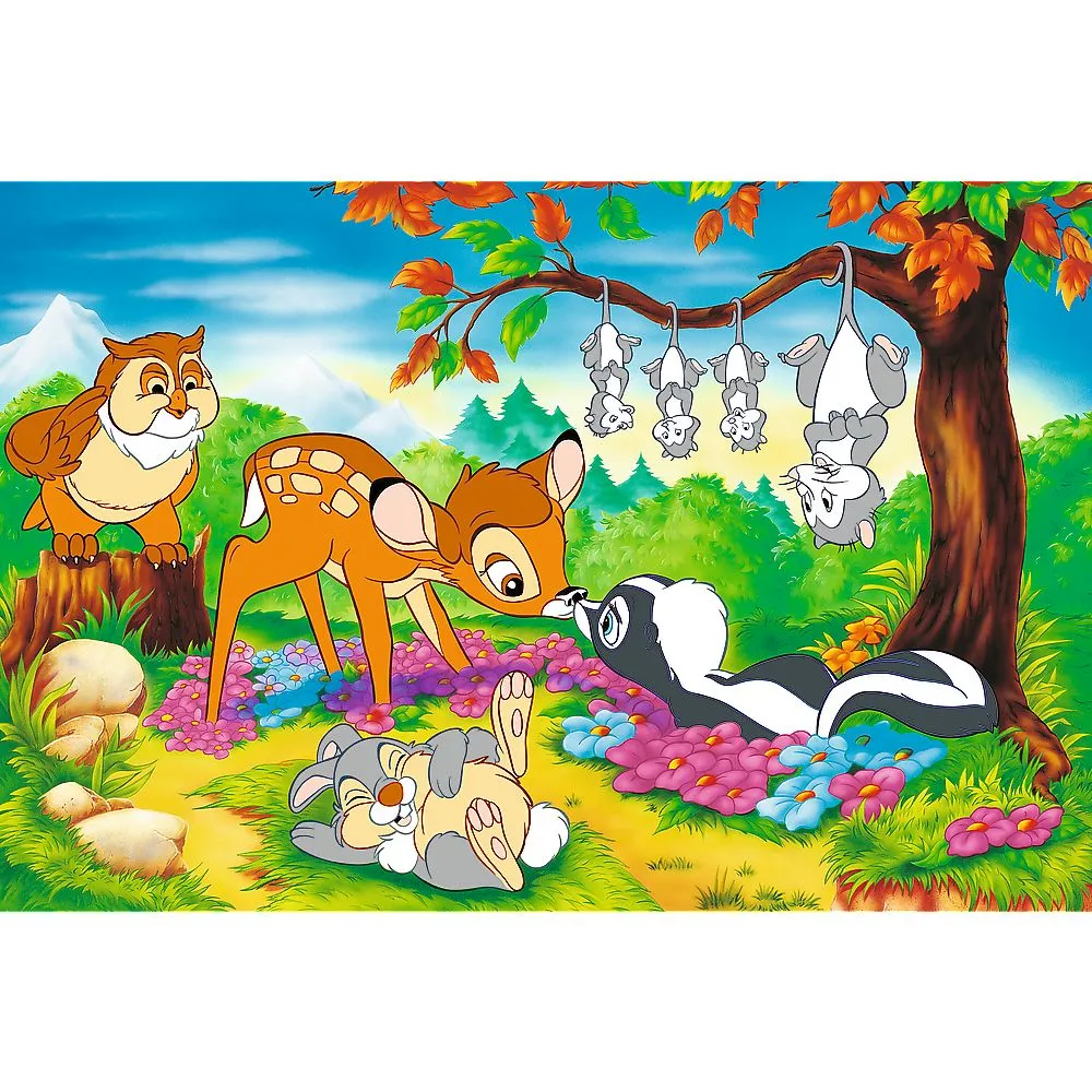 Puzzle trefl 160 bambi si prietenii padurii, copii varsta 6 ani pana la 10 ani [2]