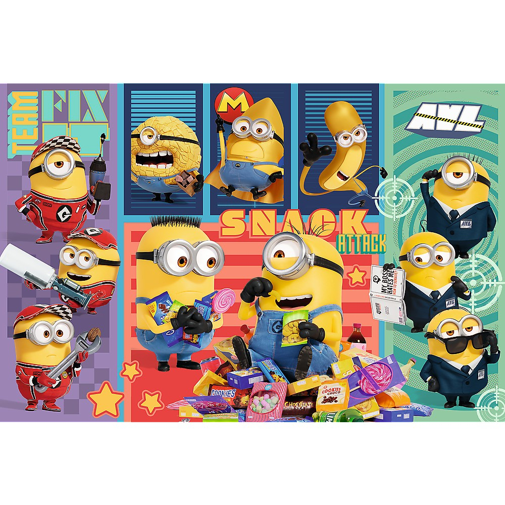 Puzzle trefl 160 despicable me 4 lumea minionilor [2]