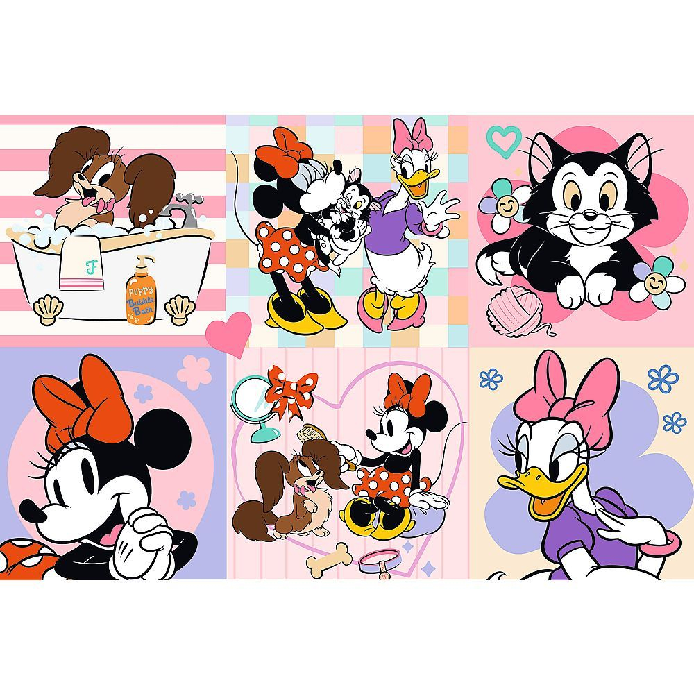 Puzzle trefl 160 disney ziua colorata a lui minnie  copii varsta 6 ani - 10 ani [2]