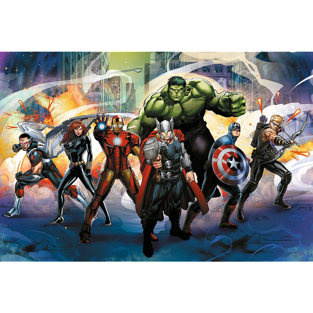 Puzzle trefl 160 marvel razbunatorii superputeri copii varsta 6 ani - 10 ani [2]