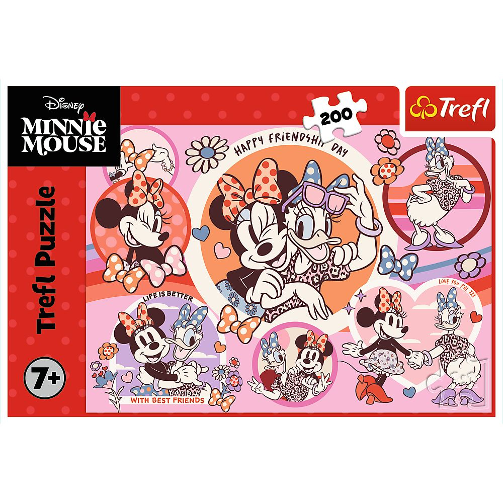 Puzzle trefl 200 disney minnie mouse obiceiurile lui minnie  [3]