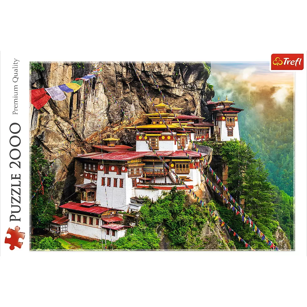 Puzzle trefl 2000 cuibul tigrului bhutan [3]