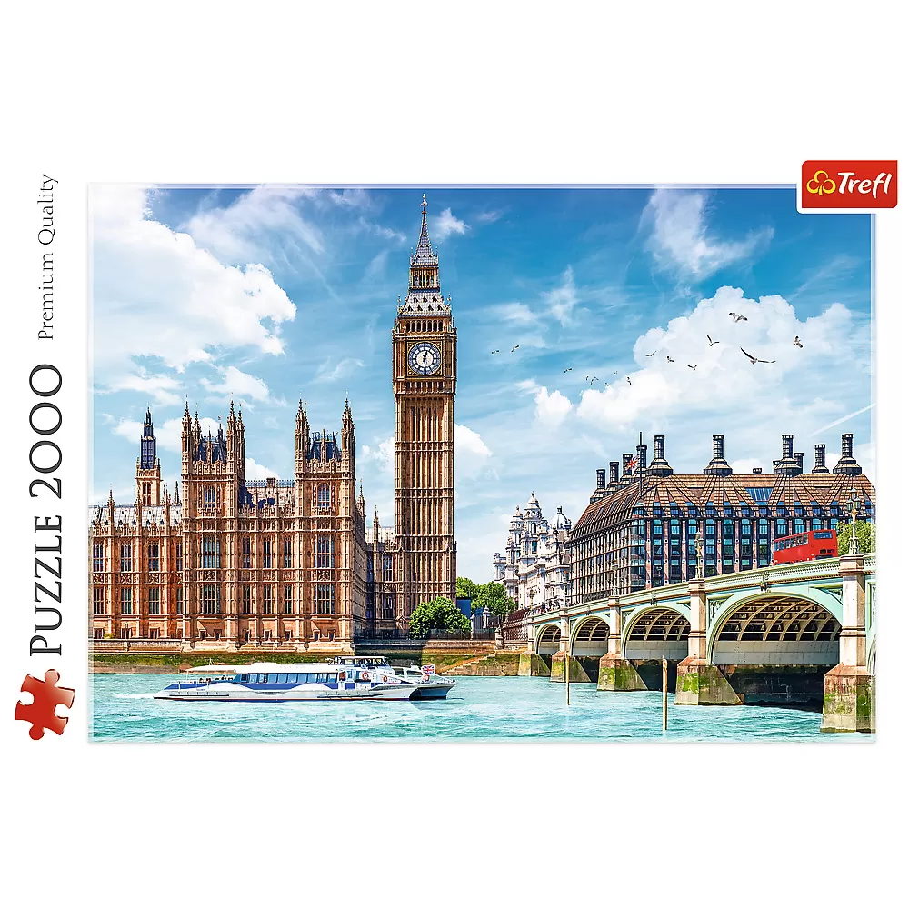 Puzzle trefl 2000 londra big ben [3]