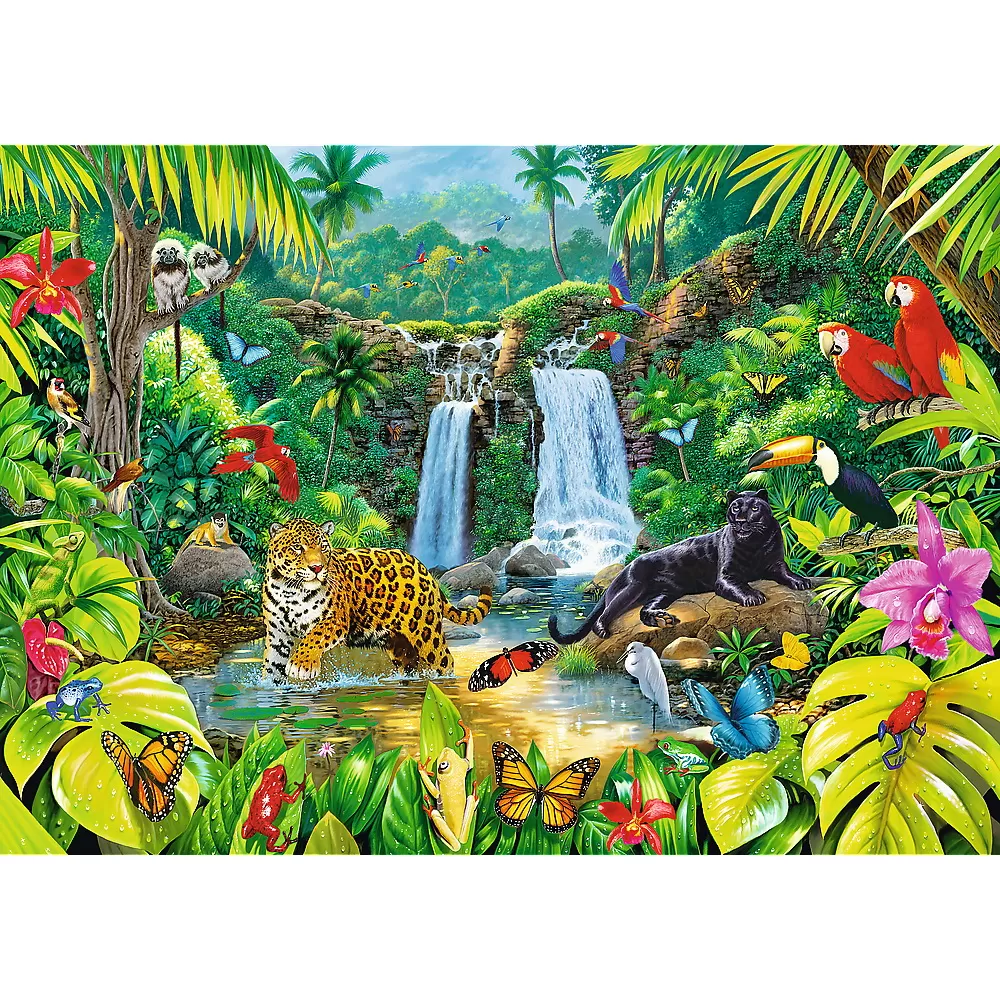 Puzzle trefl 2000 padurea tropicala [2]
