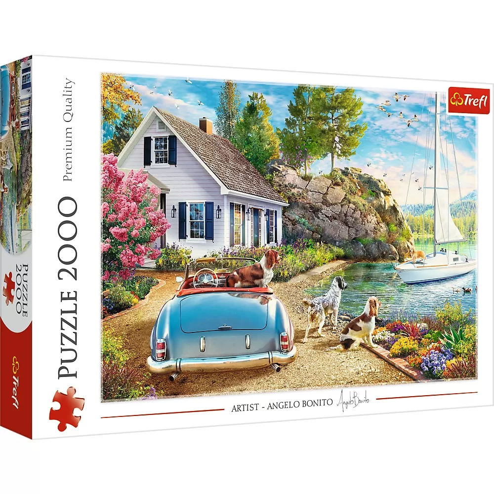 Puzzle trefl 2000 vacanta in paradis [1]