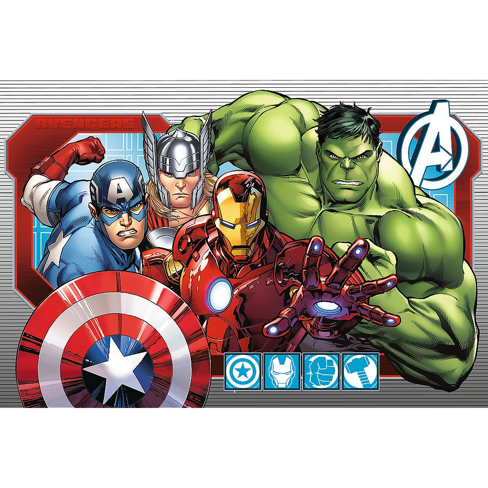 Puzzle trefl 24 maxi marvel razbunatorii intotdeauna just [2]