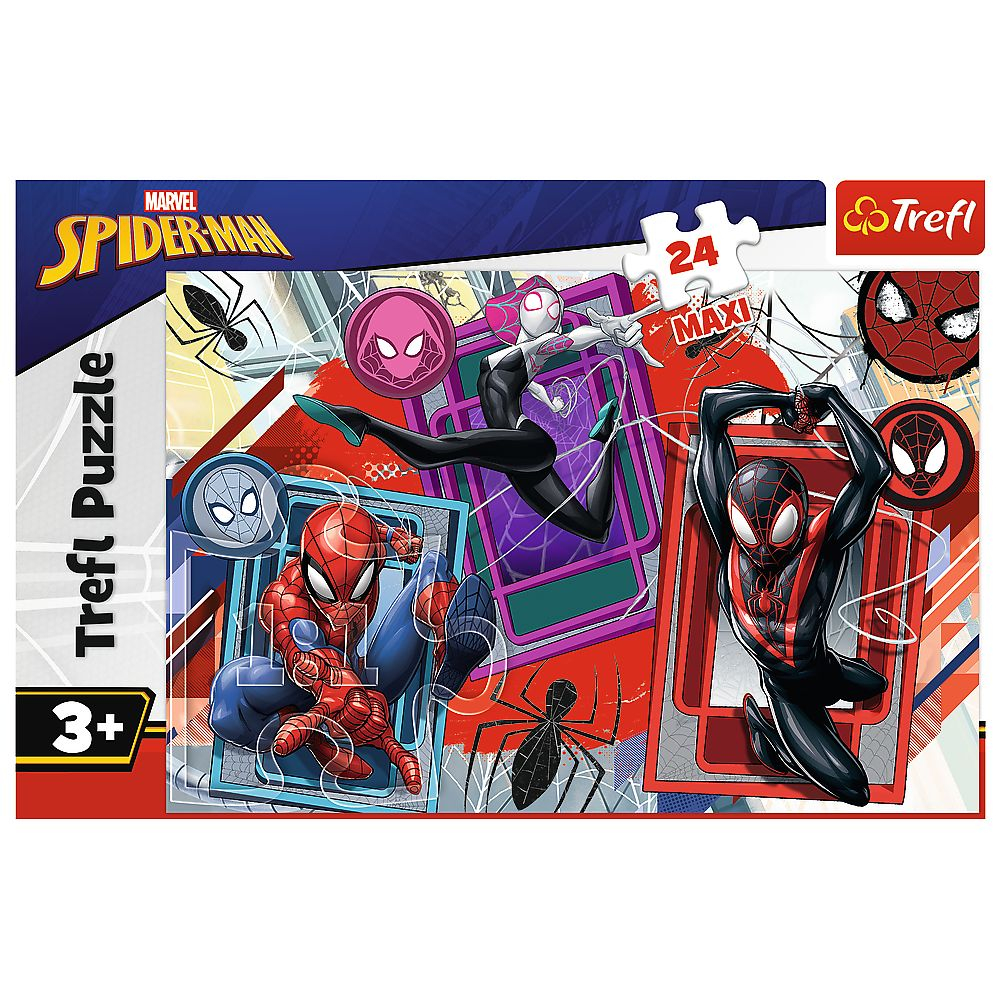 Puzzle trefl 24 maxi marvel spiderman simturi de paianjen [3]