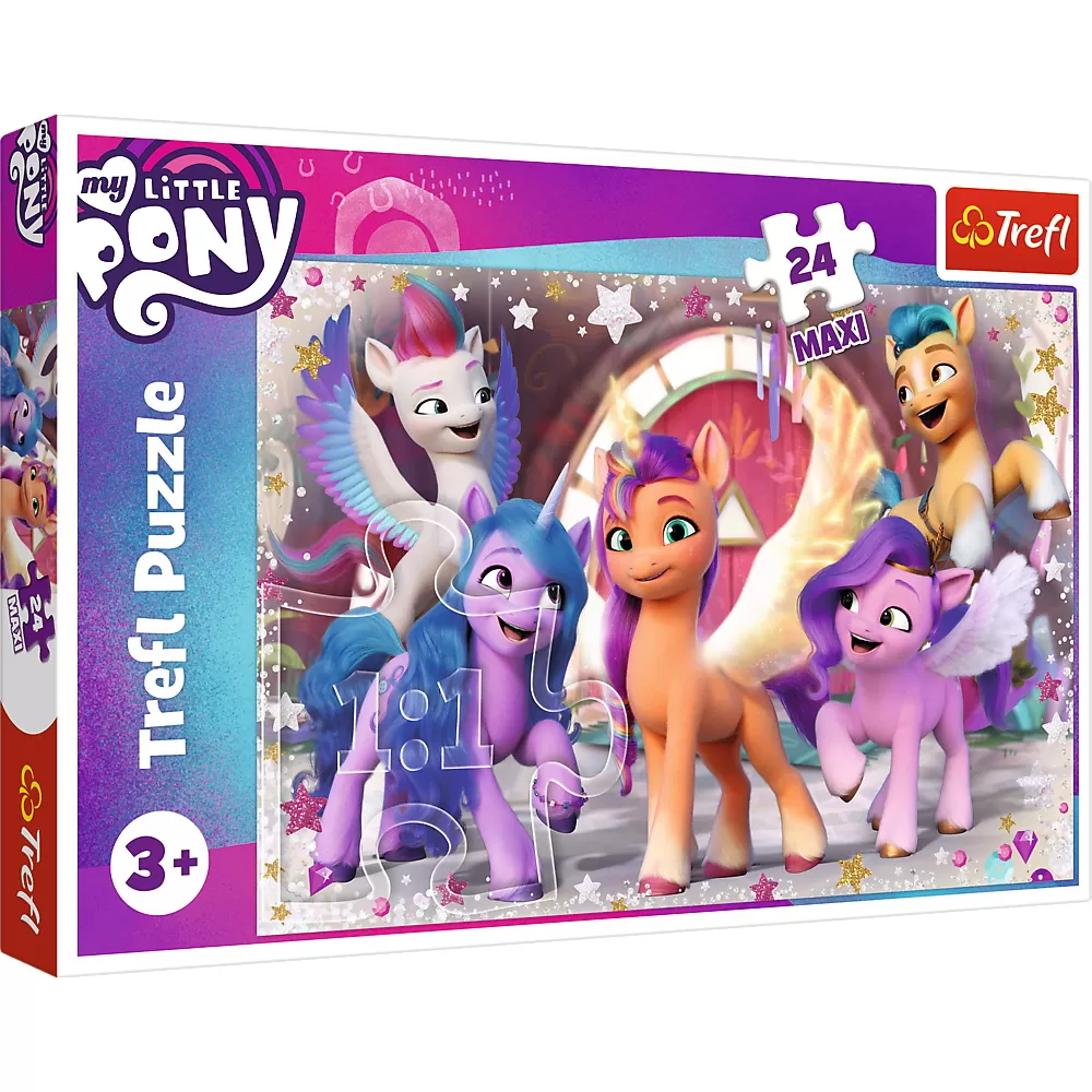 Puzzle trefl 24 maxi my little pony - bucuria poneilor [1]