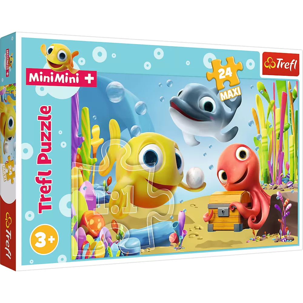 Puzzle trefl 24 maxi pestisorii fericiti [1]