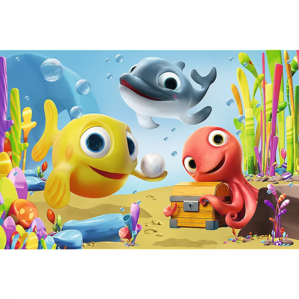 Puzzle trefl 24 maxi pestisorii fericiti [2]