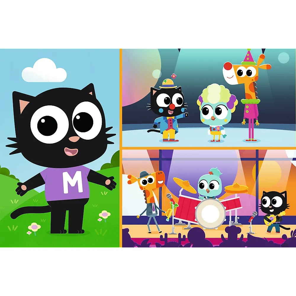 Puzzle trefl 24 maxi planeta milo aventurile motanului milo [2]