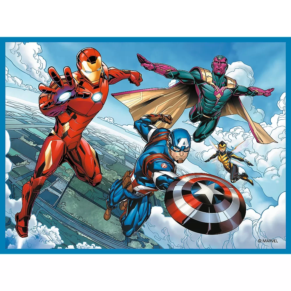 Puzzle trefl 2in1 memo avengers eroii in actiune [2]