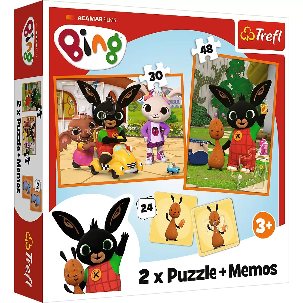 Puzzle trefl 2in1 memo bing si prietenii lui [1]