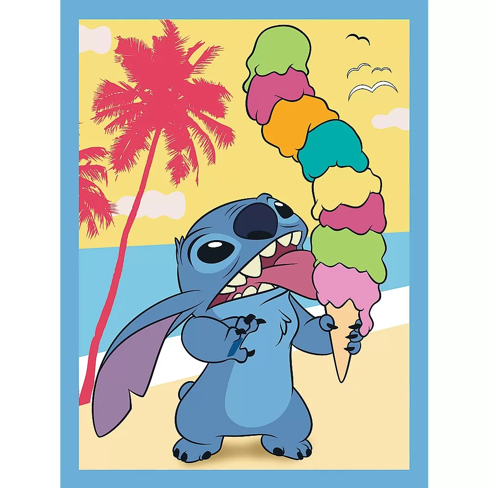 Puzzle trefl 2in1 memo moomin disney stitch lilo [3]