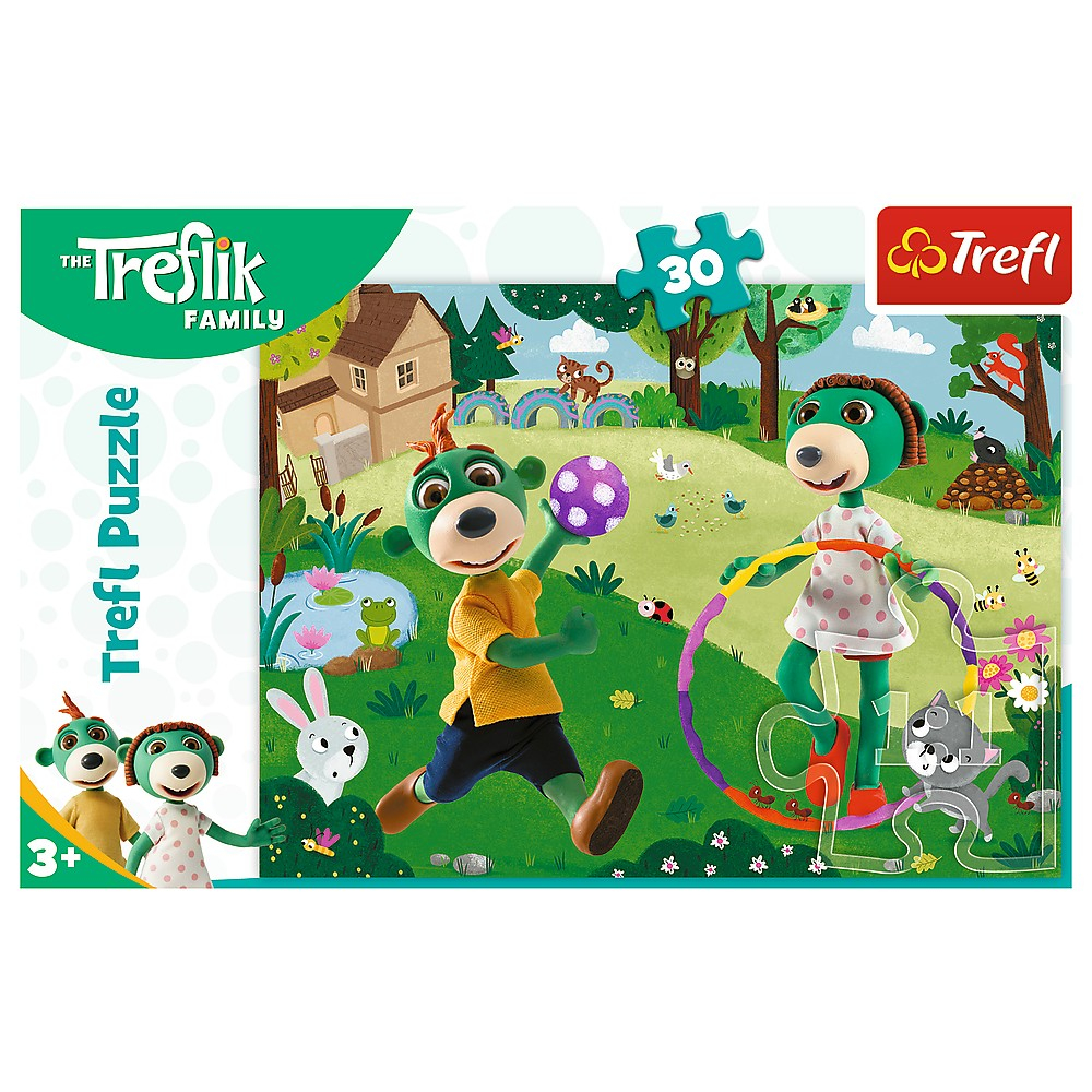 Puzzle trefl 30 familia trefelik ora de joaca [3]