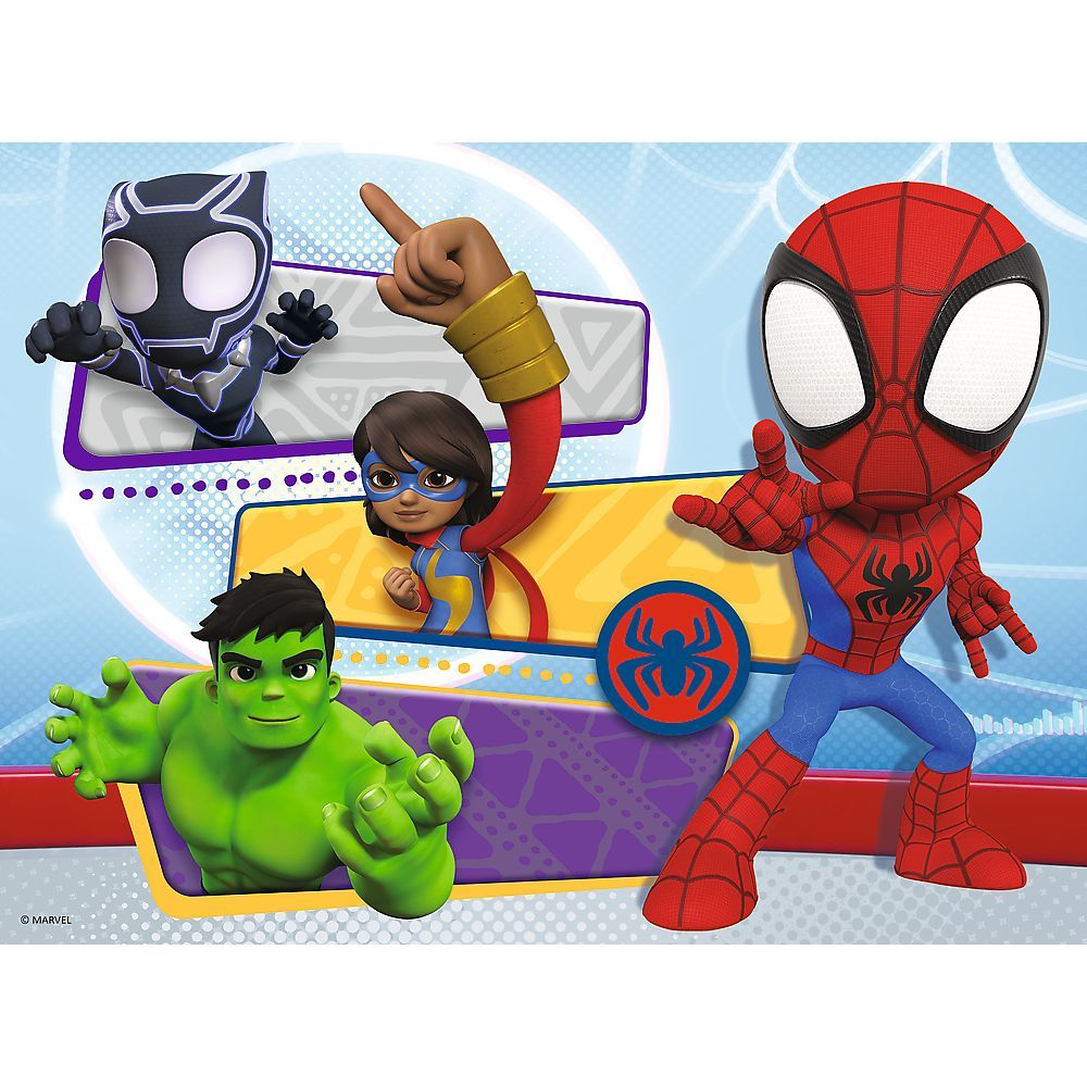 Puzzle trefl 30 marvel spidey si prietenii sai uimitori curajosul spider man copii 3 ani - 7 ani [2]