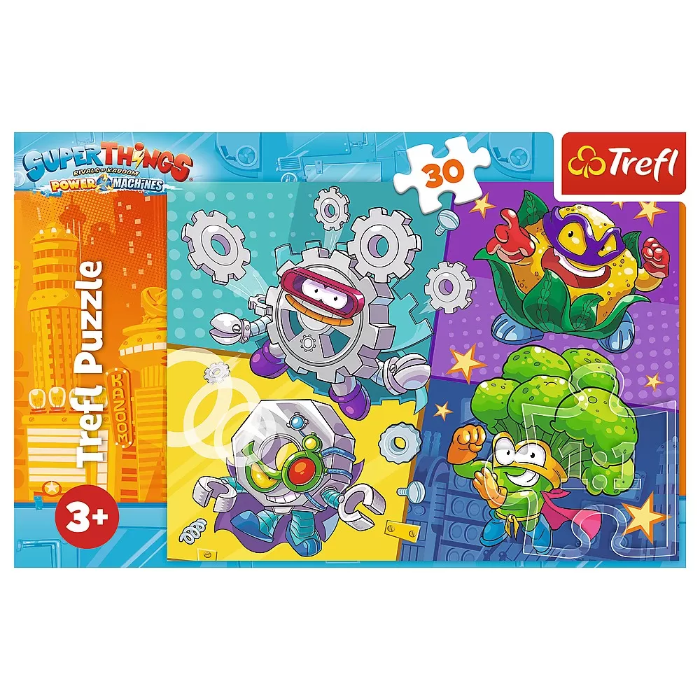 Puzzle trefl 30 superthings super eroii [3]