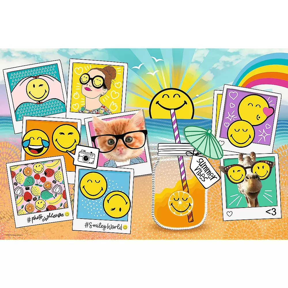 Puzzle trefl 300 zambete din vacanta [2]