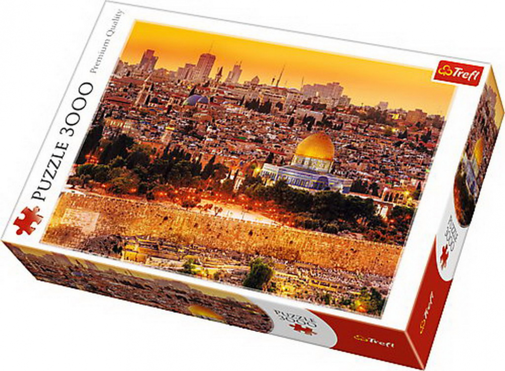 Puzzle trefl 3000 acoperisuri in ierusalim [1]