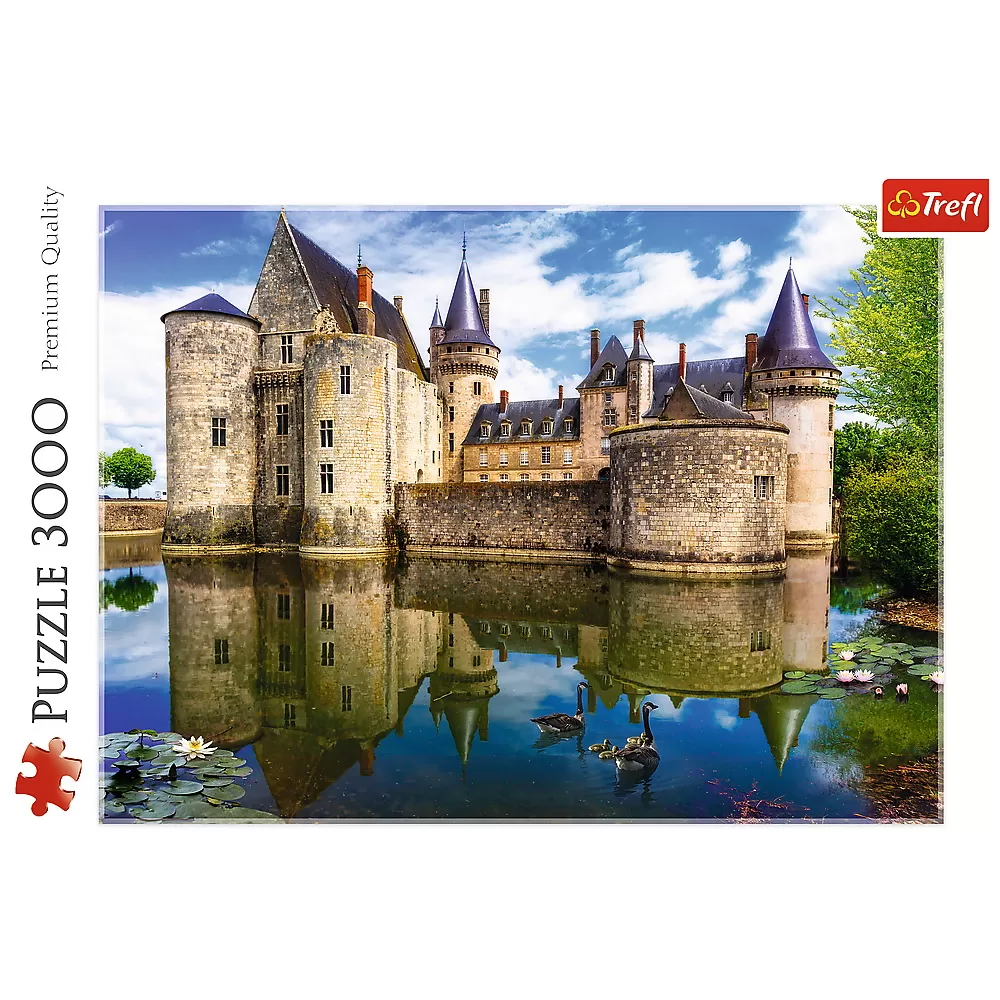 Puzzle trefl 3000 castelul sully sur loire [3]