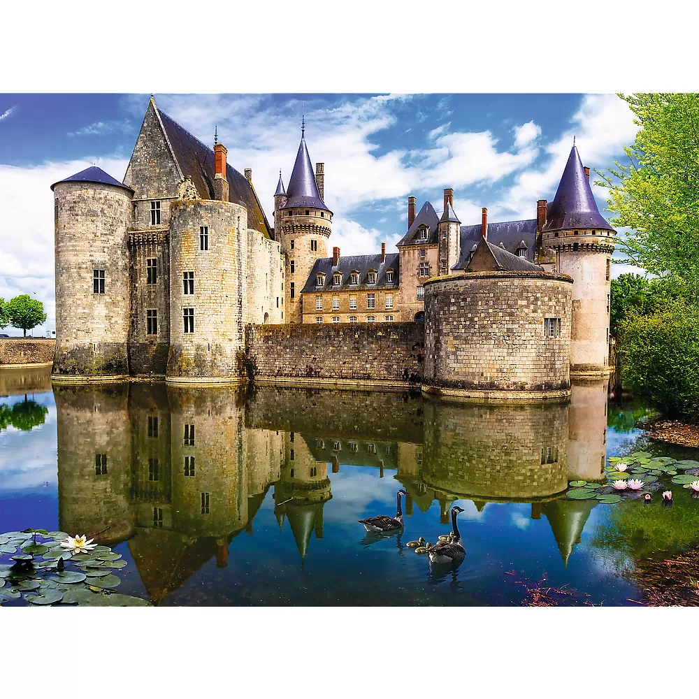 Puzzle trefl 3000 castelul sully sur loire [2]