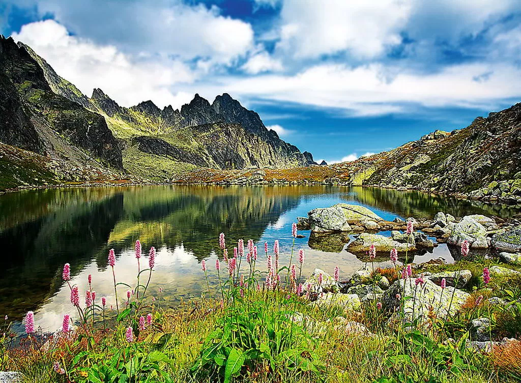 Puzzle trefl 3000 lac in muntii tatra slovacia [2]