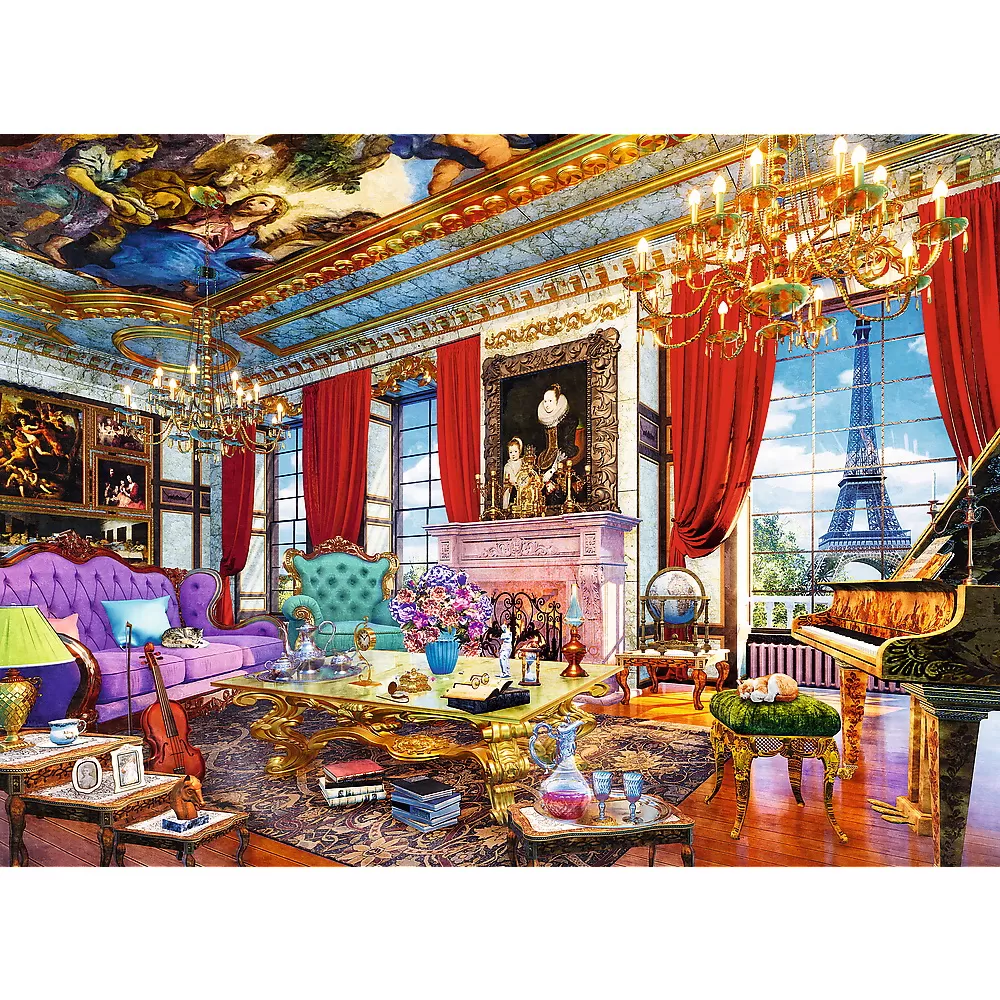 Puzzle trefl 3000 palatul din paris [2]