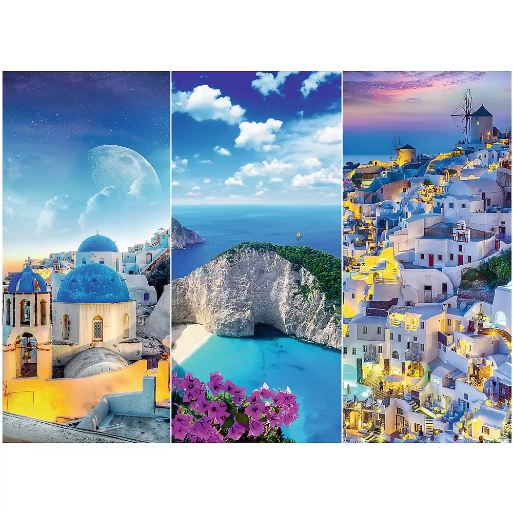 Puzzle trefl 3000 vacanta in grecia [2]
