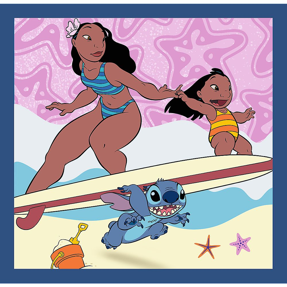 Puzzle trefl 3in1 disney stitch ora stitch [4]