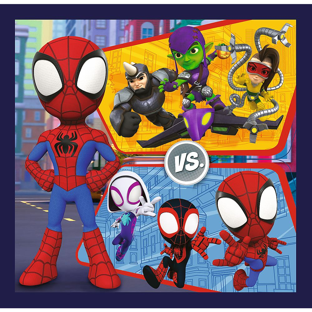  puzzle trefl 3in1 marvel spidey si prietenii lui extraordinari copii varsta 3 ani - 9 ani [3]